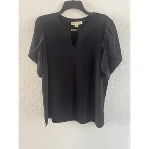 Michael Kors Tops 74 Michael Kors Tulipsleeve Chainneck